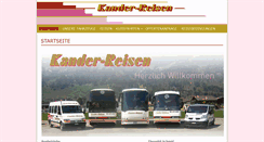 Desktop Screenshot of kander-reisen.ch